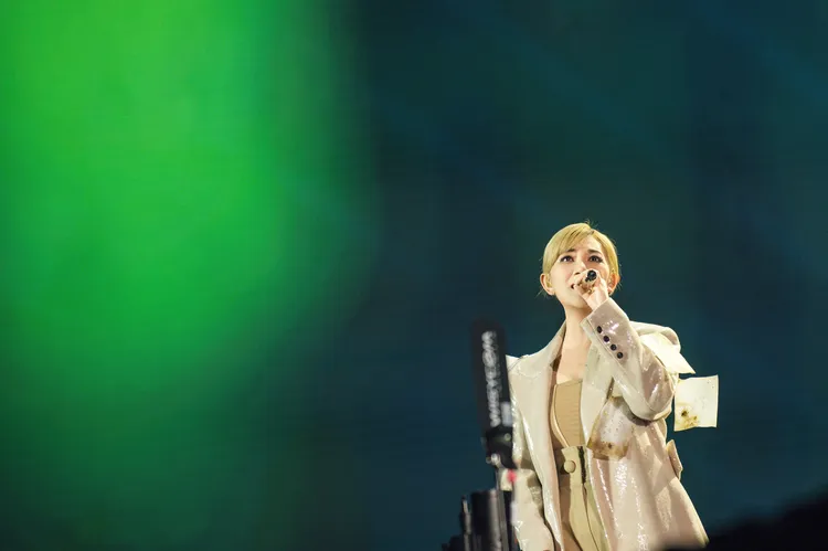 梁靜茹在全新巡演中加入更多舞蹈元素。超級圓頂提供