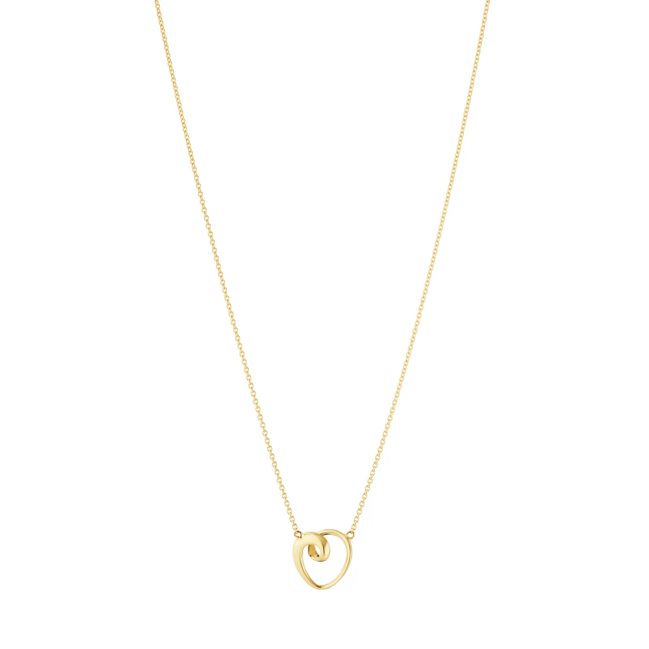 HEARTS OF GEORG JENSEN系列2026年度18K黃金項鍊，3萬6000元。品牌提供