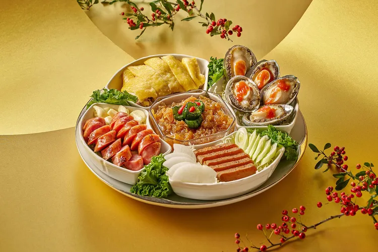 米香五福拼盤。業者提供