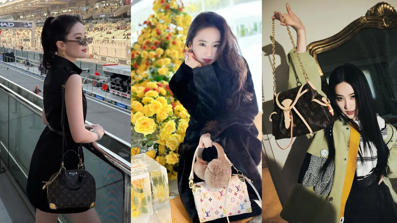劉亦菲最愛的6款LV包清單大公開。品牌提供