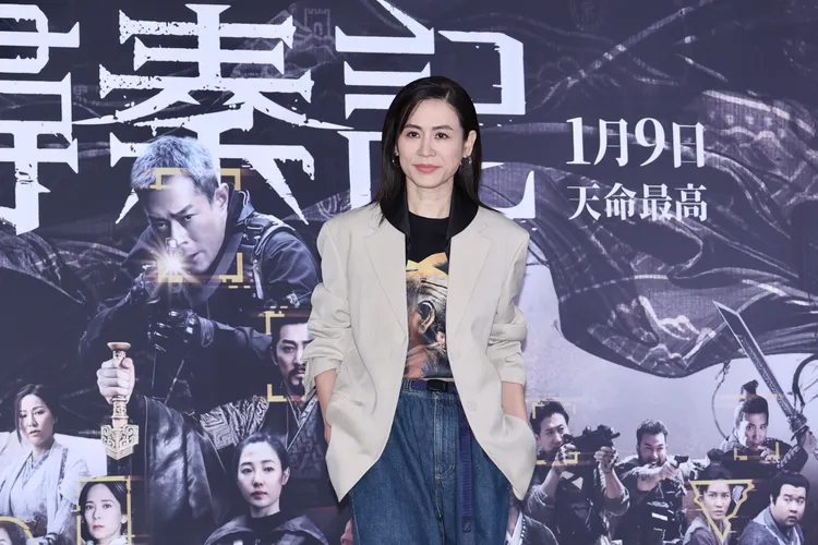 宣萱保養得宜。莊宗達攝