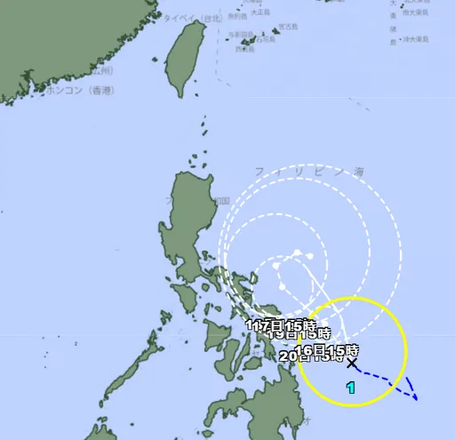 今年1號颱風「洛鞍」生成！迴轉路徑曝光