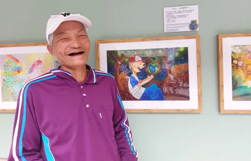 入圍金馬獎紀錄片《種土》化身20幅畫作　壽山國中校慶開展永續藝術走廊