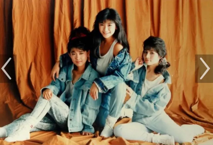 胡曉菁（右）是台灣元祖級女團「星星月亮太陽」一員。本人提供