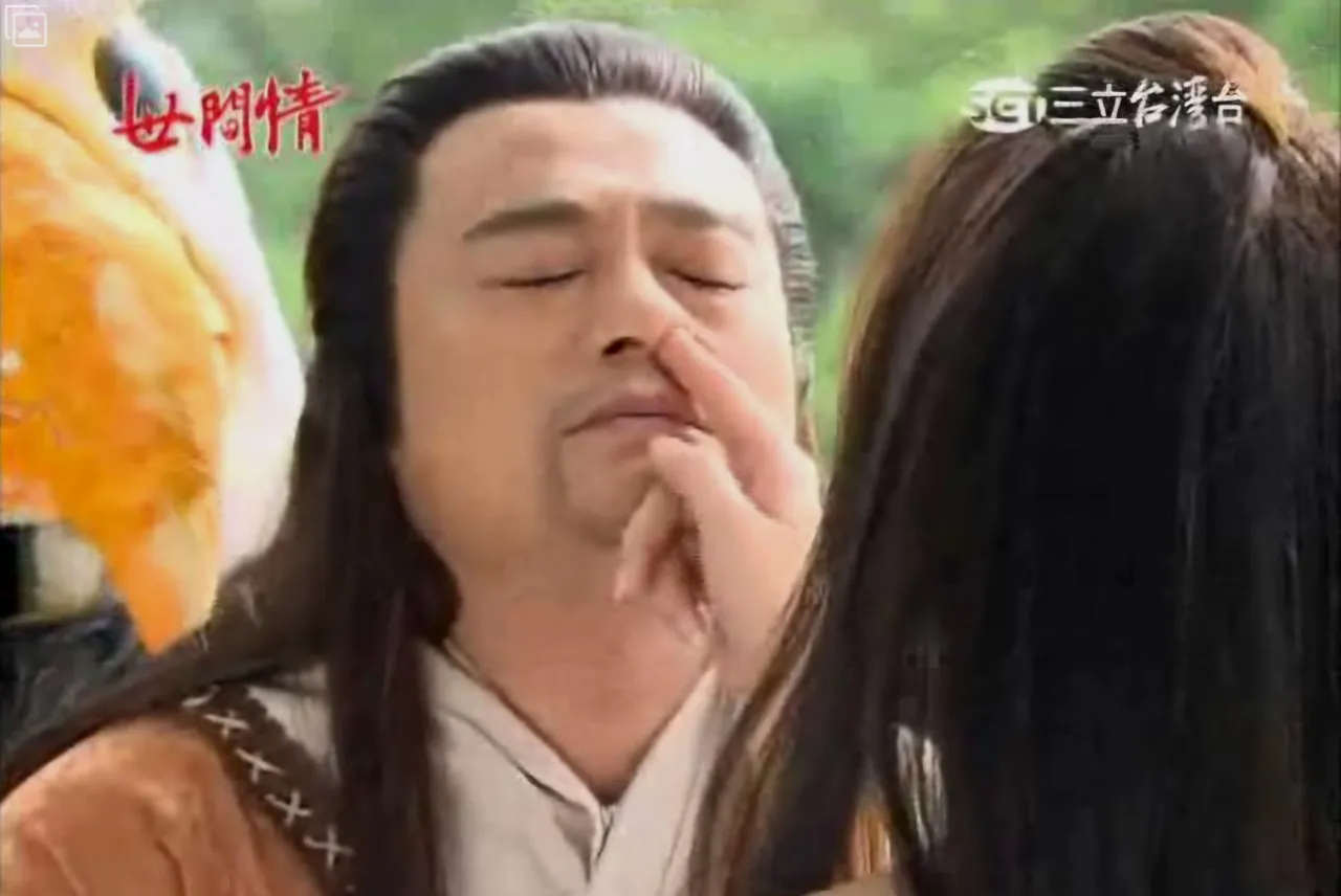 林佑星被戳鼻子也成為迷因經典。三立提供