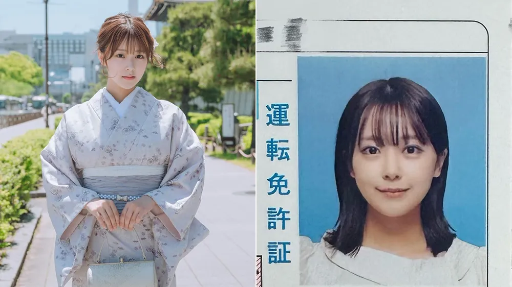 古川杏分享駕照。翻攝自古川杏IG