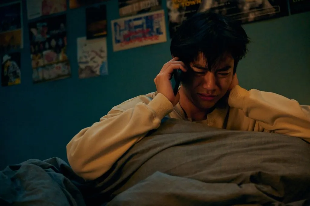 林佳辰首次演出戲劇，哭得撕心裂肺。樂波時代提供