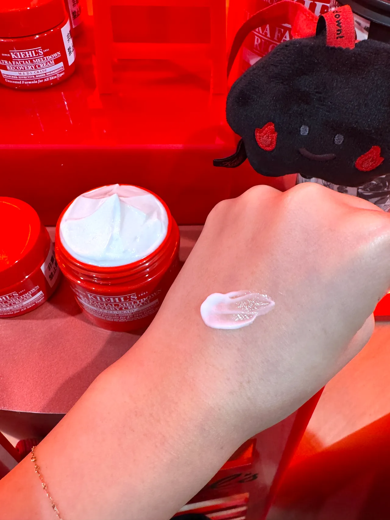 Kiehl’s契爾氏急護霜質地。張家玲攝