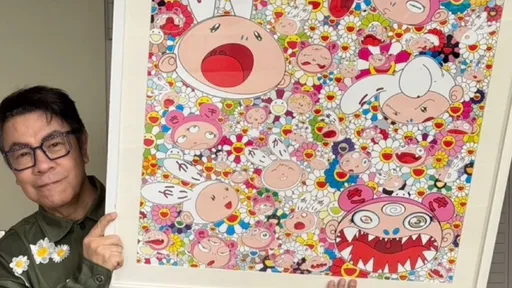 Lu典明婚宴！蔡康永送村上隆版畫祝賀