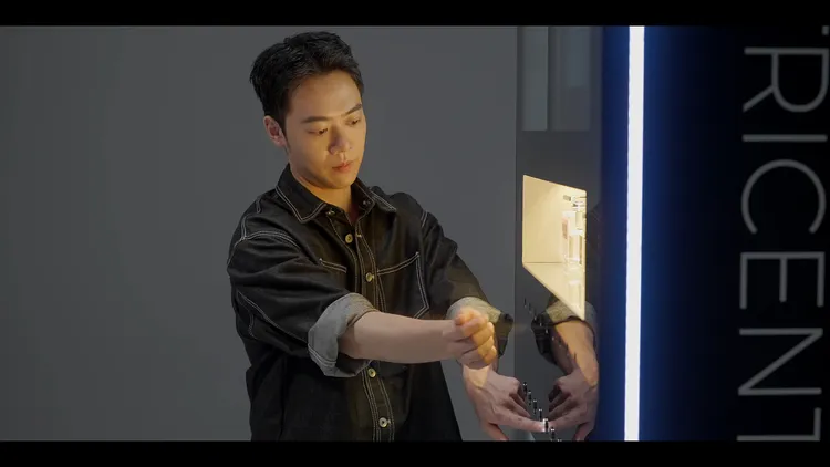 TRICENT香氛互動體驗機。品牌提供