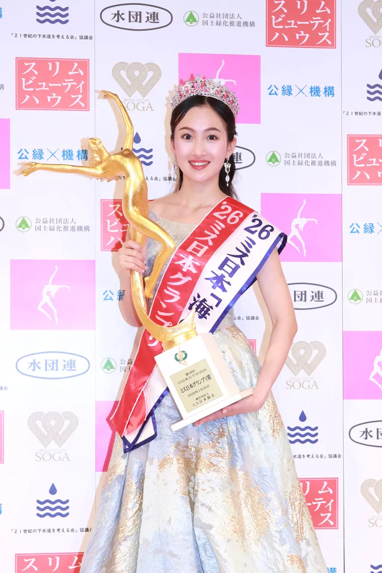 野口繪子摘下日姐后冠。翻攝自X @oricon