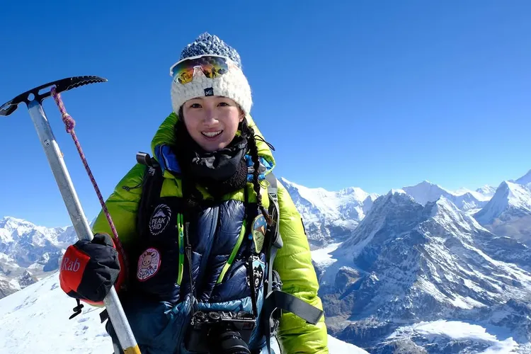 野口繪子常與父親登山。翻攝自野口繪子IG