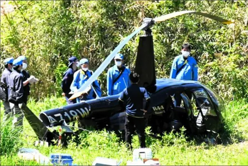 阿蘇觀光直升機失事　同家航空兩年前曾發生同型機迫降事故