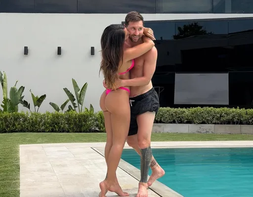 梅西辣妻「大解放」！比基尼性感照曝光　「蜜桃臀」引400萬人按讚 