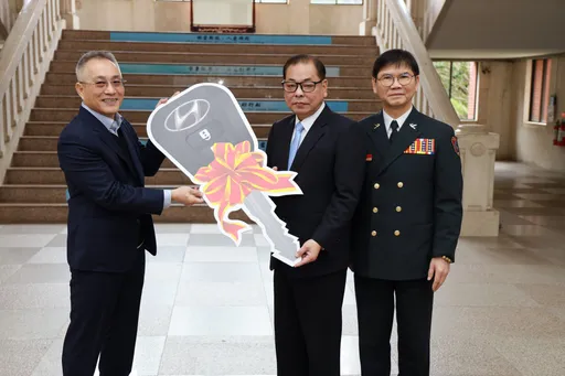 常宏興業董事長王聰明捐贈災情勘查車　助竹消守護民眾生命財產安全