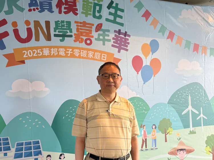 華邦電董事長焦佑鈞。呂承哲攝