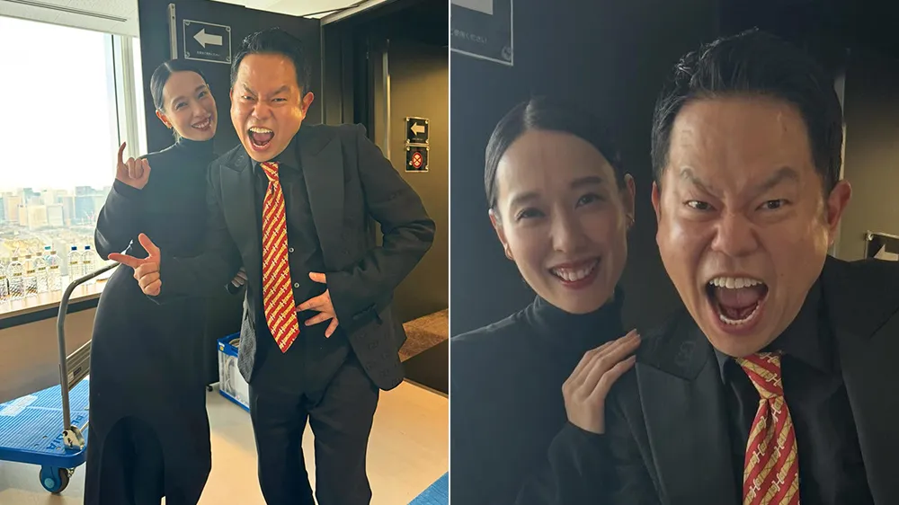 戶田惠梨香與津田篤宏的合照引發議論。翻攝自戶田惠梨香、津田篤宏IG