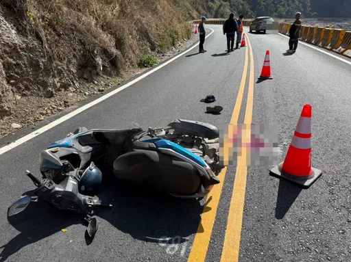 高雄桃源南橫公路97.3公里處汽、機車碰撞！騎士昏迷送醫