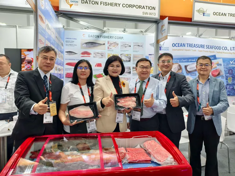 雲林的4家廠商中包括生鮮蔬果、雞肉加工製品、各類常溫及冷凍產品等。雲縣府提供