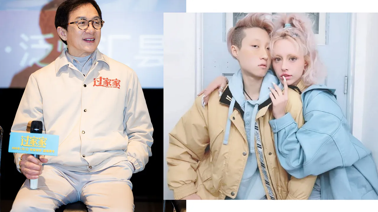 成龙疑与小龙女破冰！传邀她设计电影海报　她罕见谈父女关系