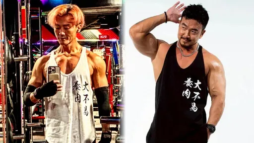 林俊逸忍宿疾操成魔鬼筋肉人　健身狂李沛旭曝21年交情