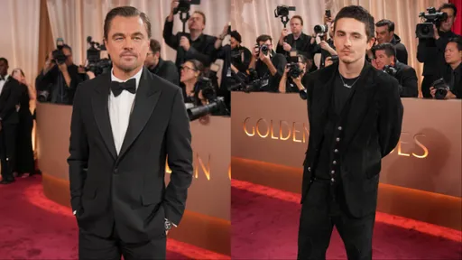 金球奖红毯｜李奥纳多对战甜茶抢影帝　先靠小啾啾略帅一筹