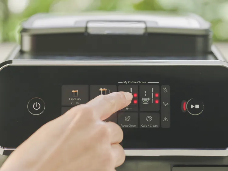 透過「我的咖啡選擇」客製化調整香氣濃度和份量，三種不同設定隨心選擇！