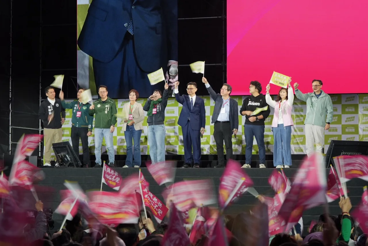 9位立委支持賴瑞隆。翻攝畫面