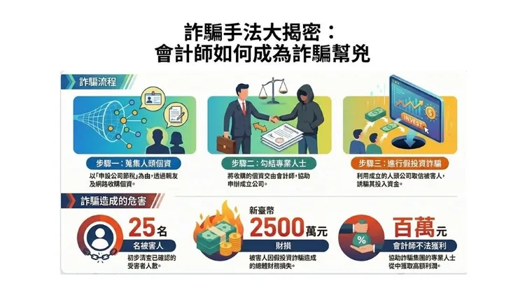 會計師事務所洗錢手法。翻攝畫面