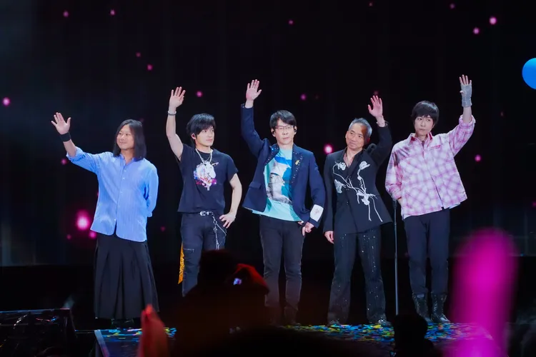五月天台中站最終場昨完美謝幕。相信音樂提供