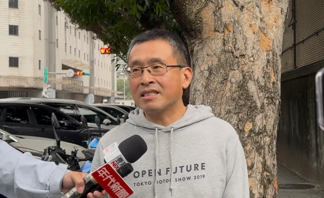 誠泰前副董林致光堅決否認對林穎孟家暴。資料照。謝亞庭攝