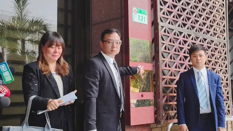 北京恒泰豐董事長林禮宏控告前董事長韓家宸、前總經理楊炳坤涉嫌侵占、背信。張欽攝