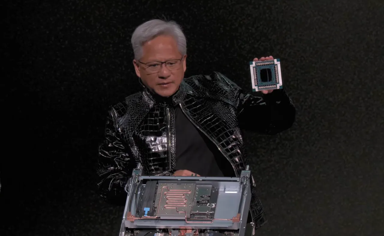 辉达执行长黄仁勋。翻摄自辉达官方YT