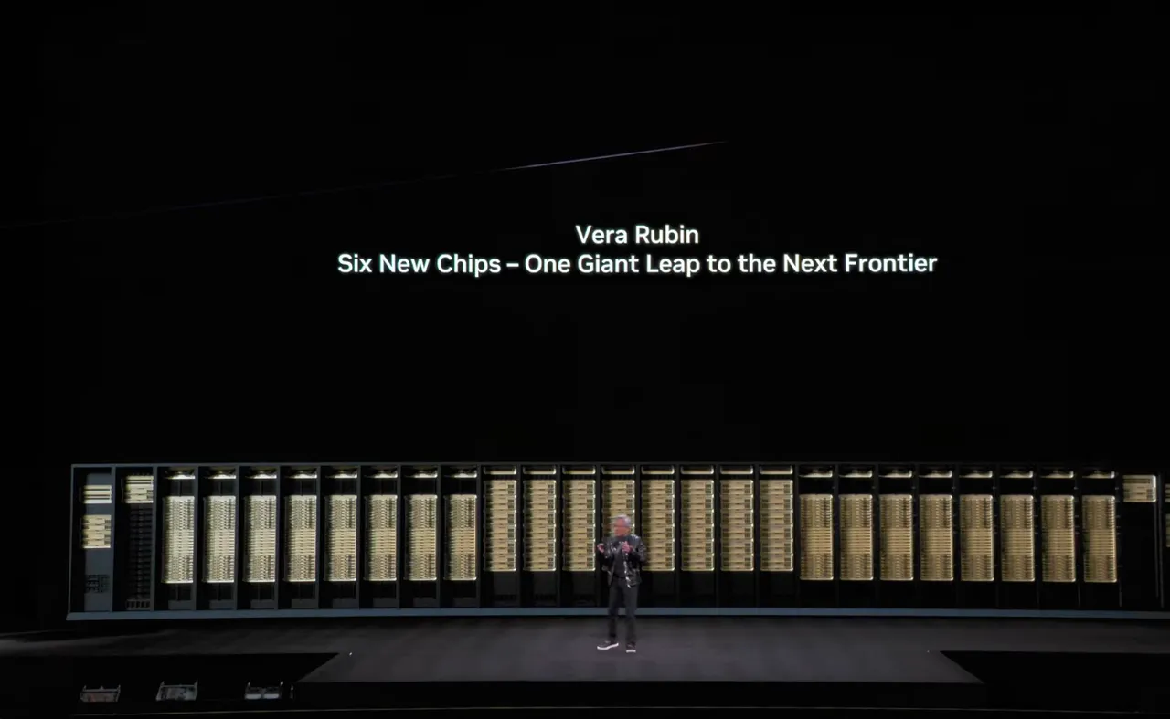 NVIDIA宣布新一代Vera Rubin平台。翻摄自辉达官方YT