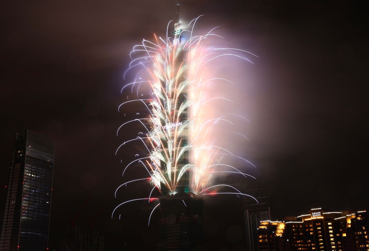 台北101煙火璀璨360秒 精彩圖輯一次看!《壹蘋》祝您2026好運到