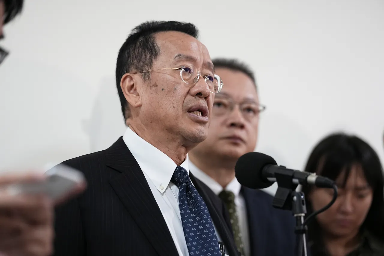 国防部长顾立雄。彭欣伟摄