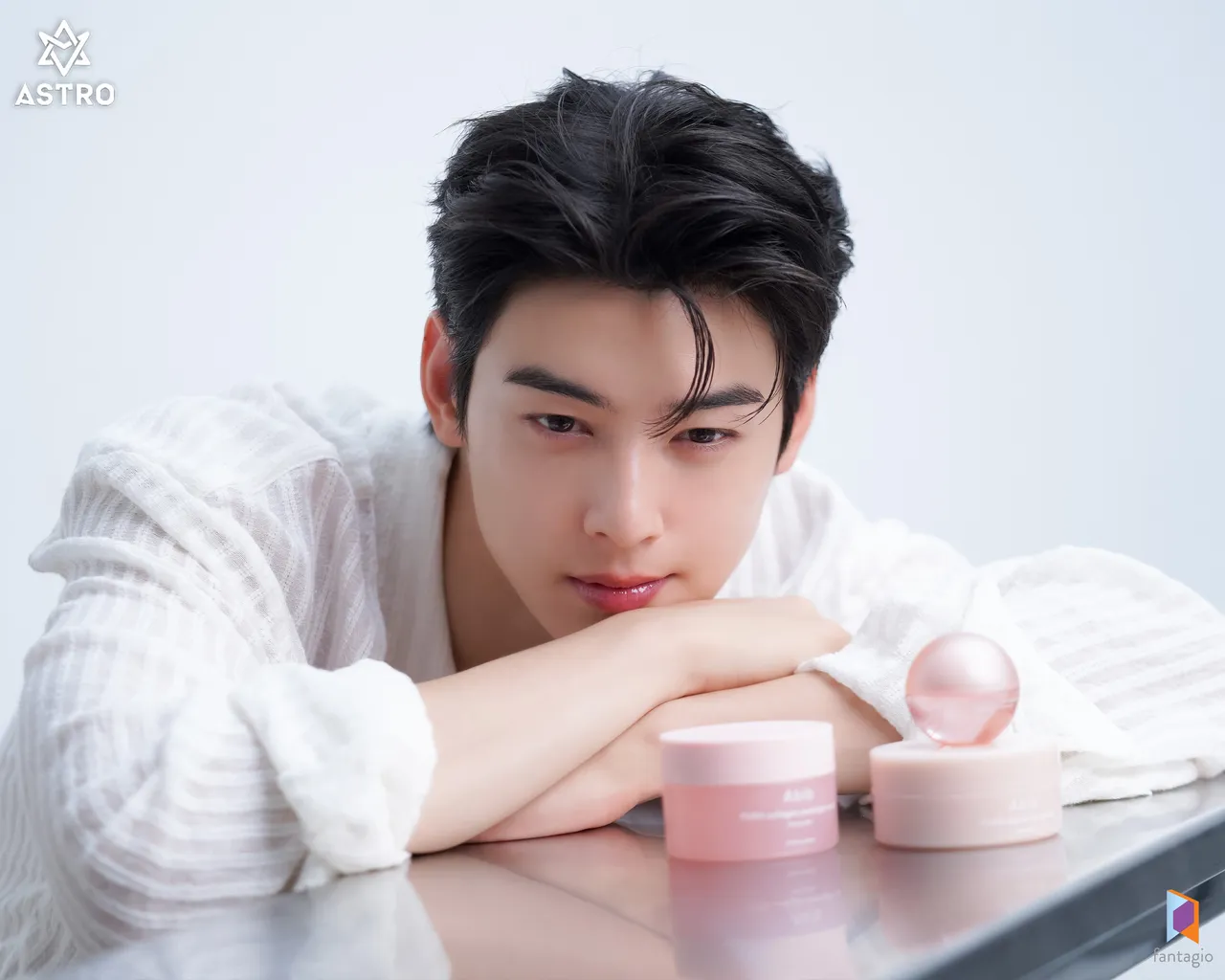 保養品牌Abib率先將車銀優的廣告影片轉為不公開。翻攝車銀優官方X