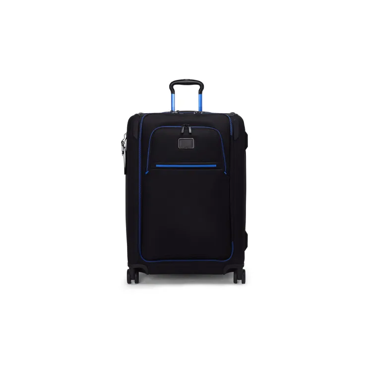 TUMI ALPHA系列26吋雙向開口可擴展行李箱（電光藍），4萬5800元。品牌提供