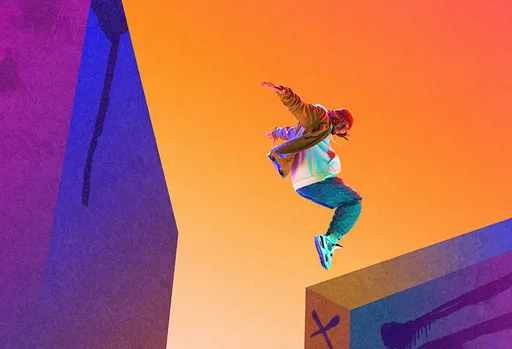 壹蘋派生活美語　跑酷將整座城市變成遊樂場