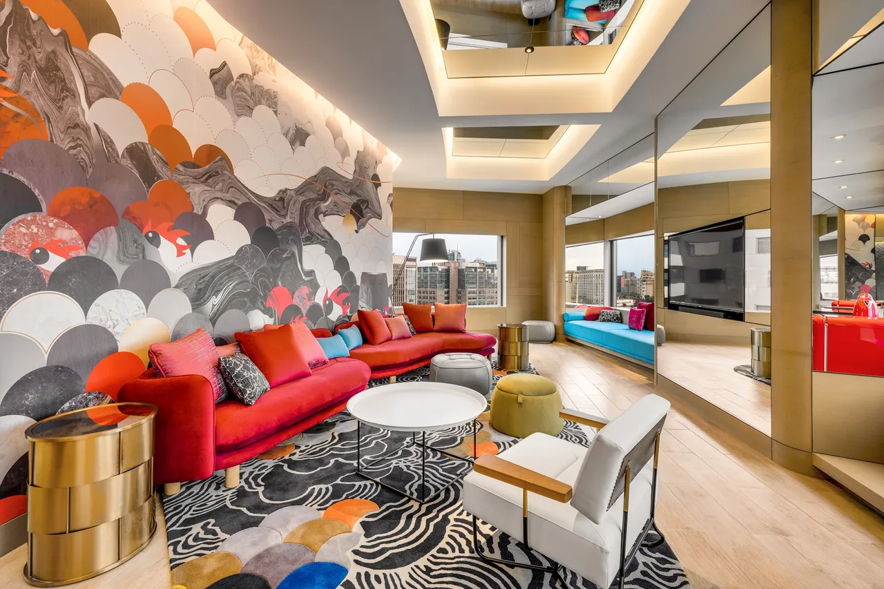 酒店等同總統套房的「單臥套房」共有40坪，抽中總統套房升等券即可住宿免費升等。業者提供