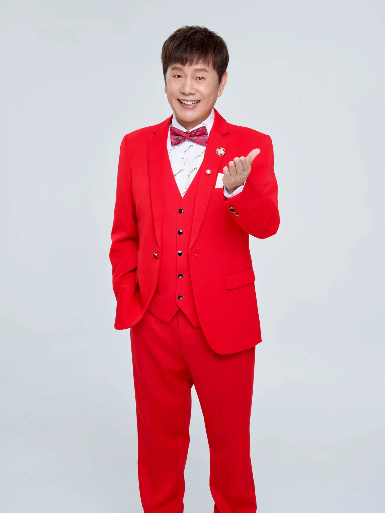 黃西田不僅有娃娃臉，心態也年輕又有活力。劍湖山世界提供