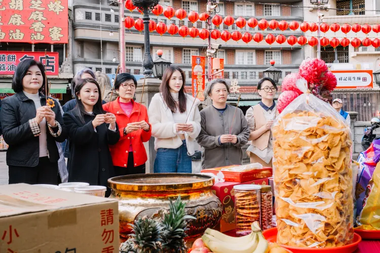 《媽祖在人間》單元劇於北港朝天宮舉行開鏡儀式。民視提供