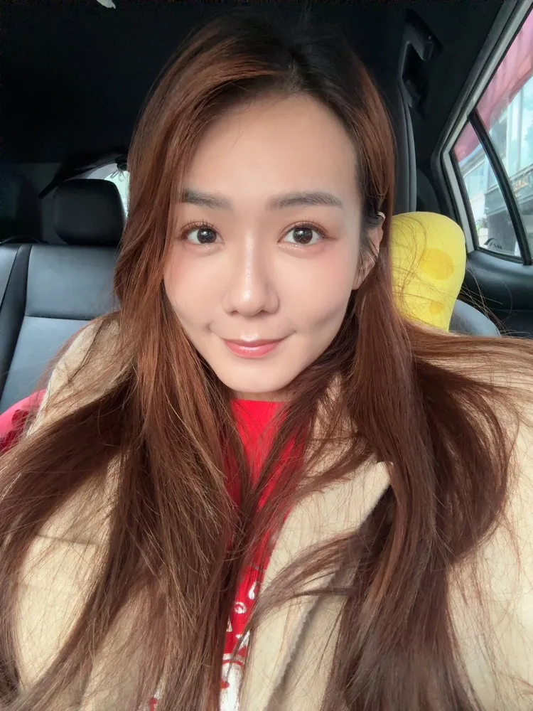 李又汝升格準媽媽氣色紅潤。民視提供