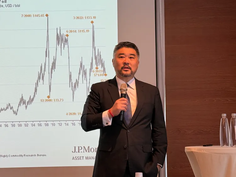 摩根資產管理亞太區首席市場策略師許長泰。呂承哲攝