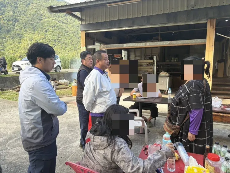 鳳林警分局派員前往死者家屬慰問。警方提供