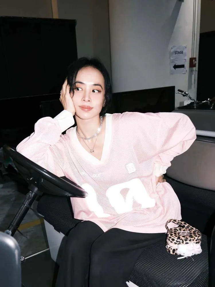 蔡依林戴上寶格麗珠寶。翻攝蔡依林IG