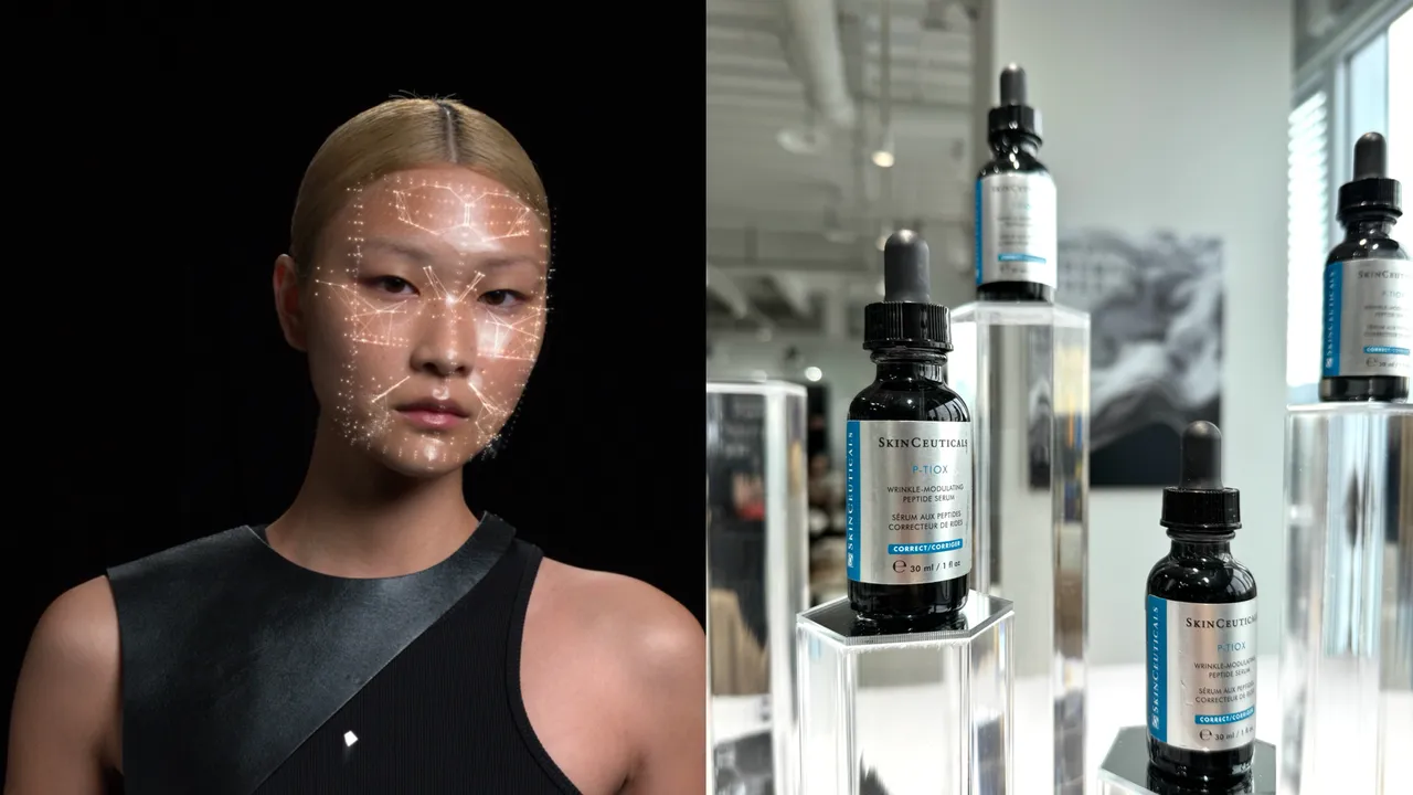 修麗可針對臉部紋路推出P-TIOX超胜肽抗皺極光精華。品牌提供