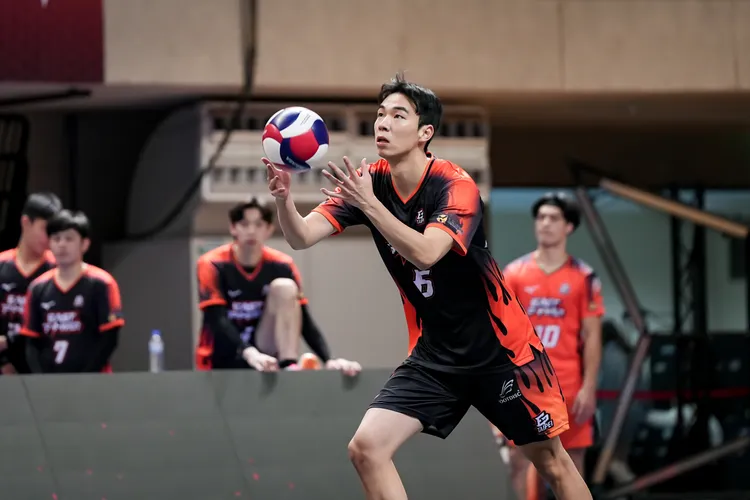 台灣職業排球的首位韓援申承勳。伊斯特提供