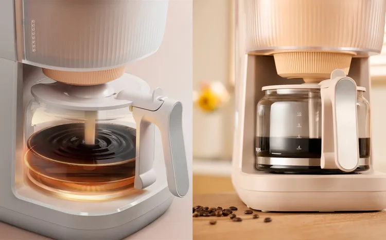 飛利浦手沖冷萃美式咖啡機可沖煮10杯量，自動保溫2小時，細細品嘗咖啡風味。業者提供