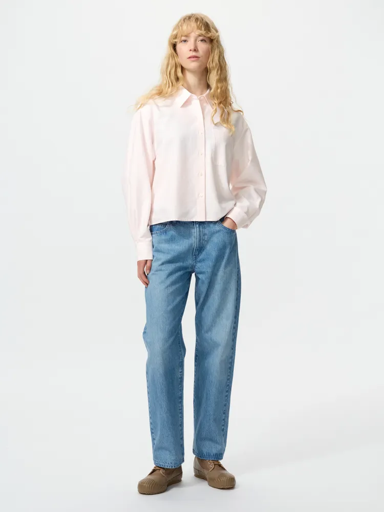 UNIQLO女裝直筒牛仔褲，1290元。品牌提供